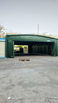 专业订制推拉雨棚 纺织遮篷在活动仓储与物流出货中的卓越应用