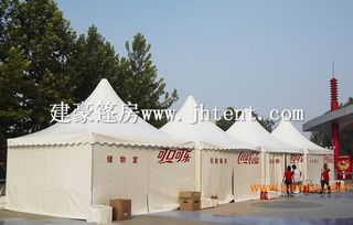 建豪销售 专业供应3x3米尖顶摊位促销食品帐篷，品质与价格的双重保障